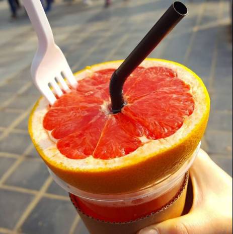 美食與飲品+> 超拉風(fēng)的散步美食你見過嗎？